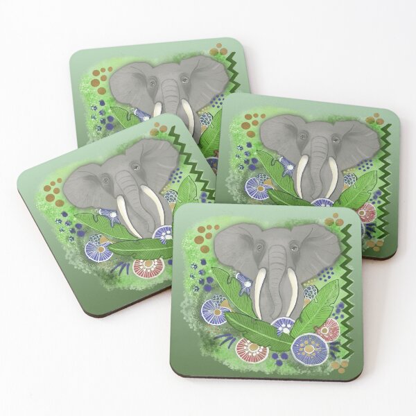 Item preview, PAINTED ELEPHANT 349. designed and sold by sana90.