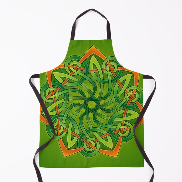 Item preview, Green and Orange Leafy designed and sold by BethWilsonArt.
