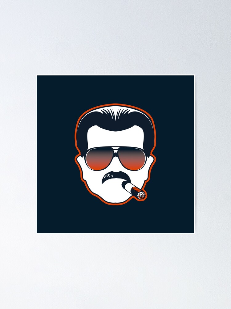 Mike Ditka COACH DITKA 1985 Chicago Bears at Soldier FIeld Premium POSTER  Print