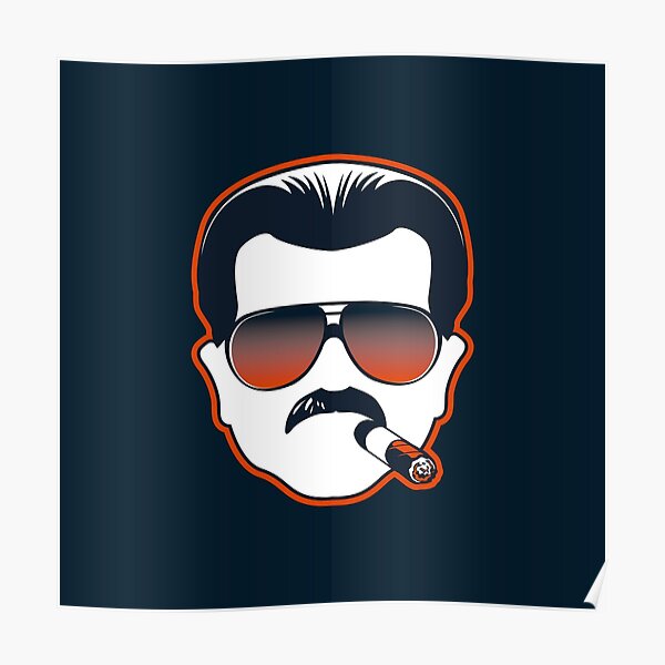 Mike Ditka COACH DITKA 1985 Chicago Bears at Soldier FIeld Premium POSTER  Print