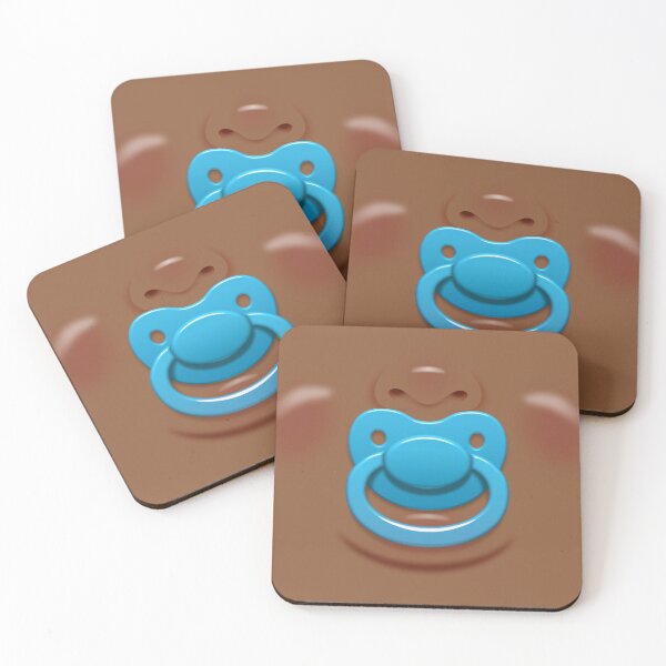 Item preview, Baby face with blue pacifier/dummy - skin 2 designed and sold by WJ Design.