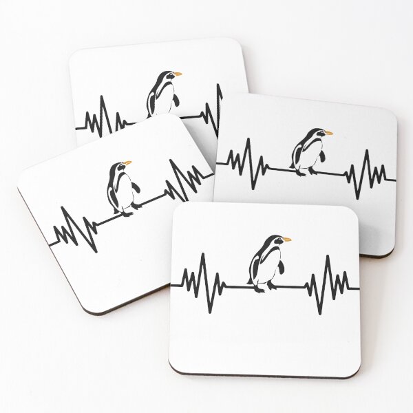 Item preview, Heartbeat Penguin designed and sold by autlu.