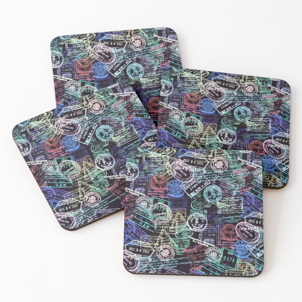 Item preview, Passport Stamps designed and sold by Go Logo Designs.