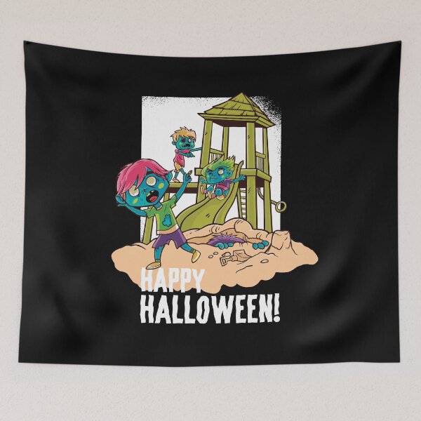 Item preview, Happy Halloween | Zombie kids designed and sold by DerSenat.
