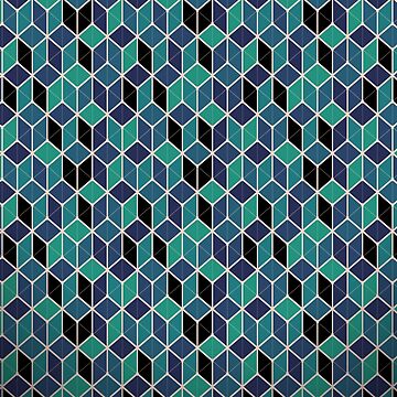 Artwork thumbnail, Colourfull tiles by powerpointer