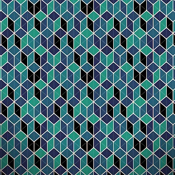 Artwork thumbnail, Colourfull tiles  by powerpointer