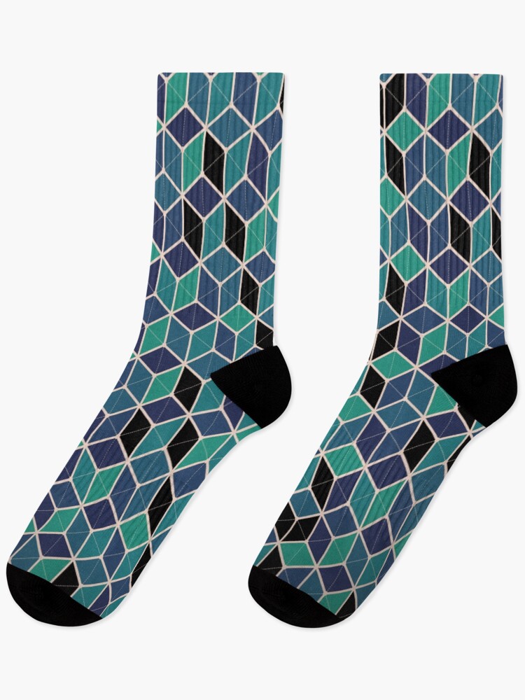 Thumbnail 1 of 5, Socks, Colourfull tiles  designed and sold by powerpointer.