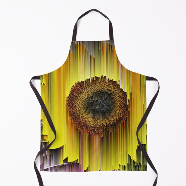 Artikelvorschau, Glitched Sonnenblume entworfen und verkauft von JillyBeanDesign.