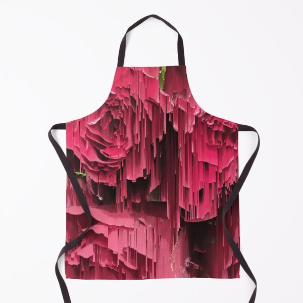 Item preview, Glitched Deep Pink Roses designed and sold by JillyBeanDesign.