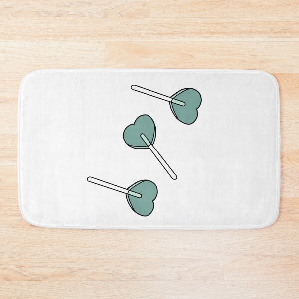 Item preview, Green lollipop in vintage heart designed and sold by camillefct.