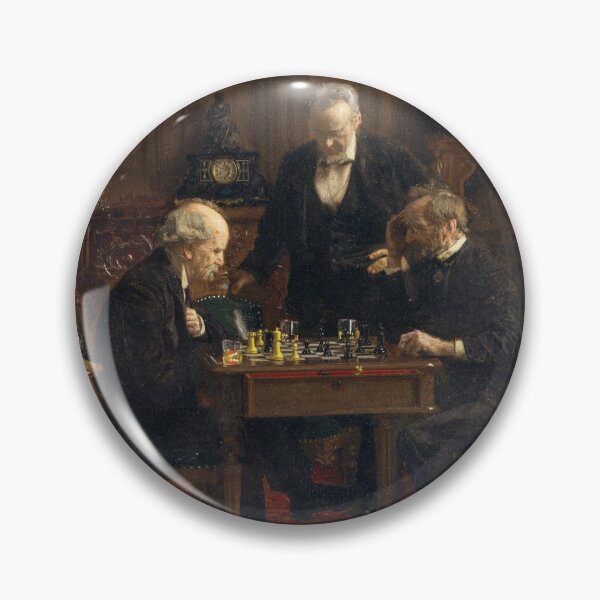 Item preview, Subtly Ruined The Chess Players - False Teeth designed and sold by weavernap.