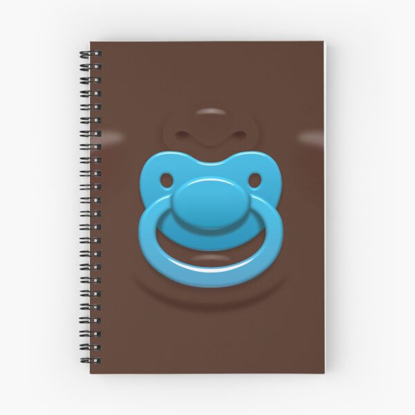 Item preview, Baby face with blue pacifier/dummy - skin 3 designed and sold by WJ Design.