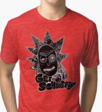 Get Schwifty Invert Tri-blend T-Shirt