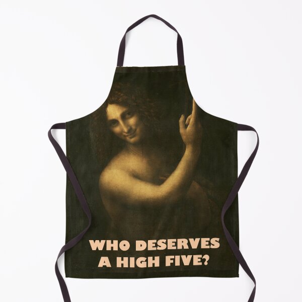 Item preview, John the Baptist asks Who Deserves a High Five? designed and sold by weavernap.
