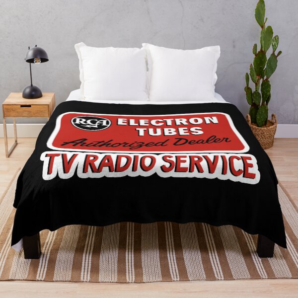 Item preview, ELECTRON TUBES - TV/RADIO SERVICING SIGN designed and sold by ThrowbackAds.
