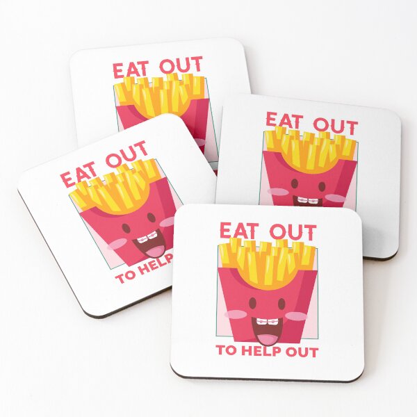 Item preview, Eat out to help out French fries designed and sold by shirt-meme.