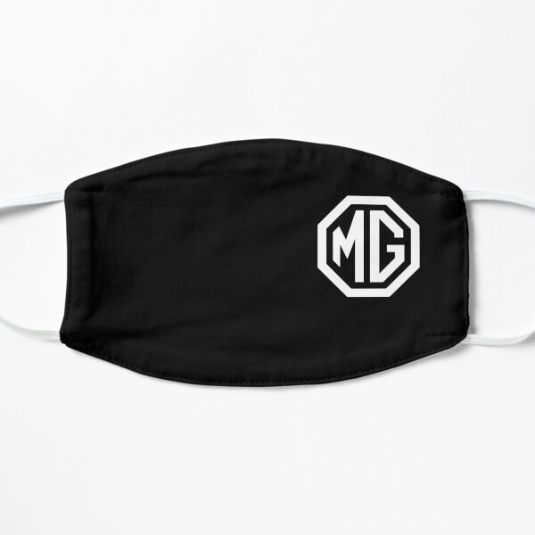 MG Motor Black Tee Flat Mask
