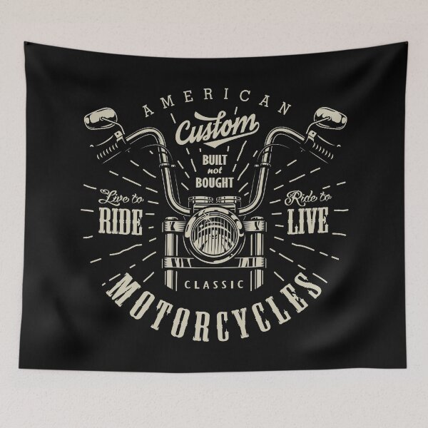 Item preview, American Custom Motorcycles designed and sold by Curio Meridian.