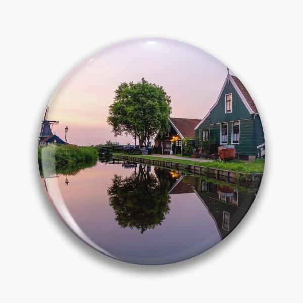 Item preview, Dutch house and windmills at Zaanse Schans near Amsterdam designed and sold by michieldros.