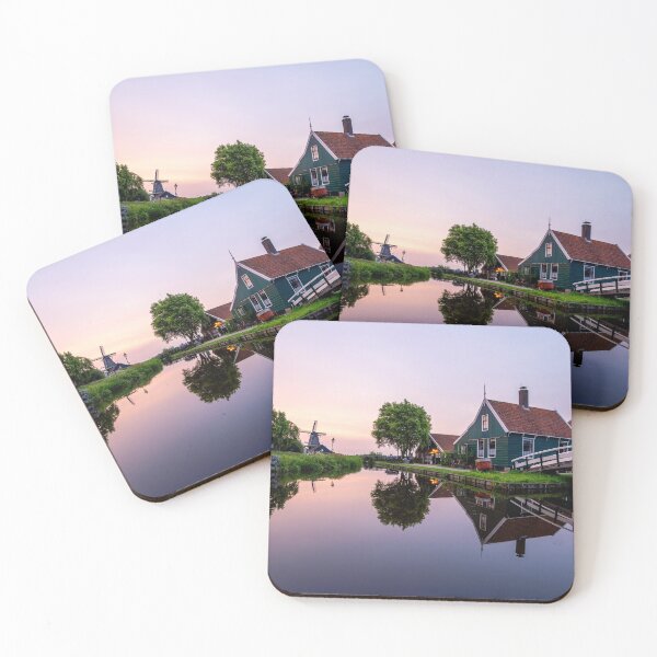 Item preview, Dutch house and windmills at Zaanse Schans near Amsterdam designed and sold by michieldros.