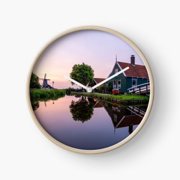 Item preview, Dutch house and windmills at Zaanse Schans near Amsterdam designed and sold by michieldros.