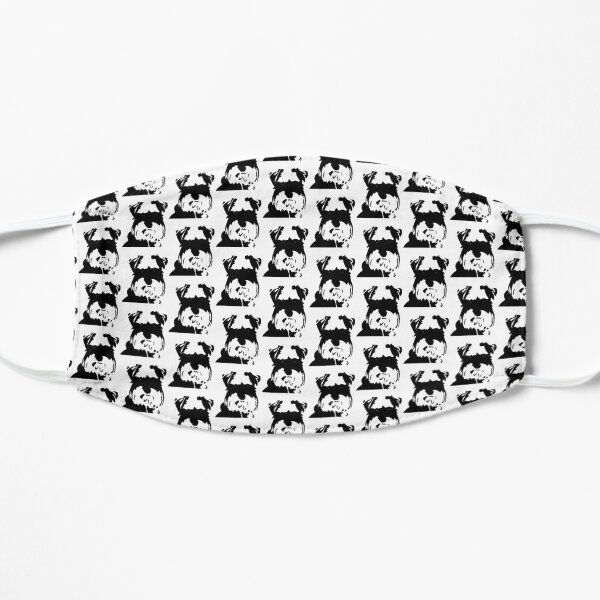 Minimalist Miniature Schnauzer Mask