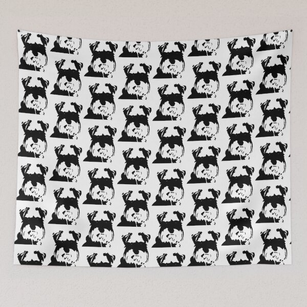 Item preview, Minimalist Miniature Schnauzer designed and sold by Whoofster.