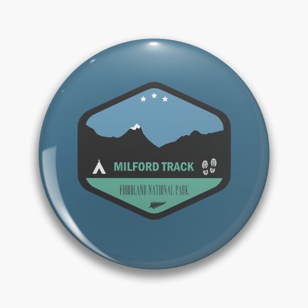Item preview, Milford Track New Zealand Badge designed and sold by kiwishirts.