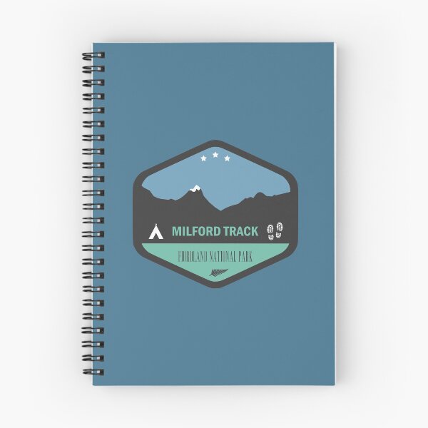Item preview, Milford Track New Zealand Badge designed and sold by kiwishirts.