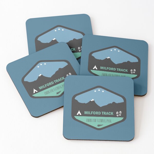 Item preview, Milford Track New Zealand Badge designed and sold by kiwishirts.