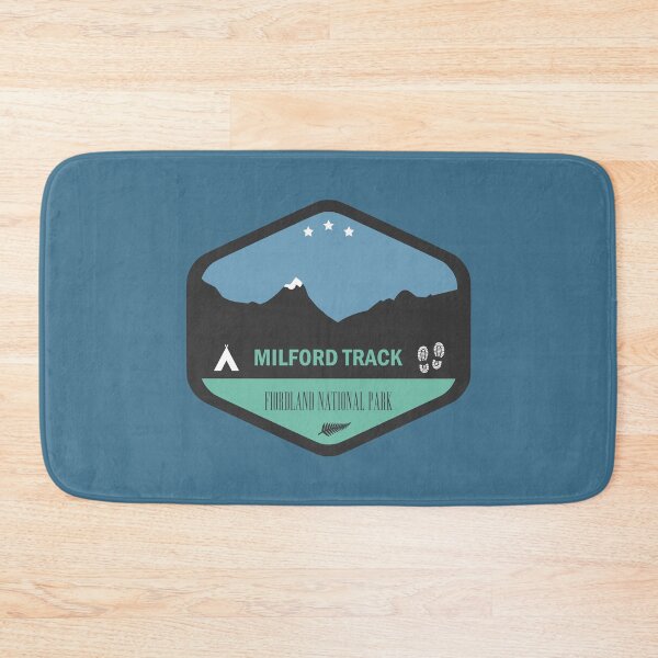 Item preview, Milford Track New Zealand Badge designed and sold by kiwishirts.