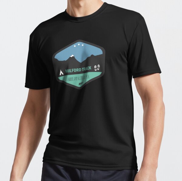 Milford Track New Zealand Badge Active T-Shirt