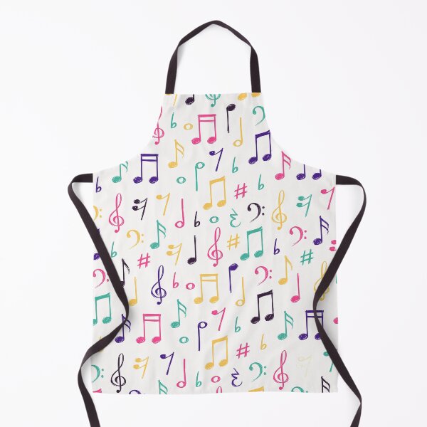 Item preview, Colorful Music Notes Pattern designed and sold by cursotti.
