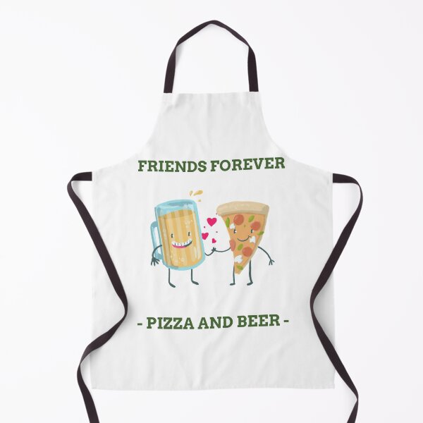 Item preview, FRIENDS FOREVER | PIZZA AND BEER designed and sold by Ashalcheema.