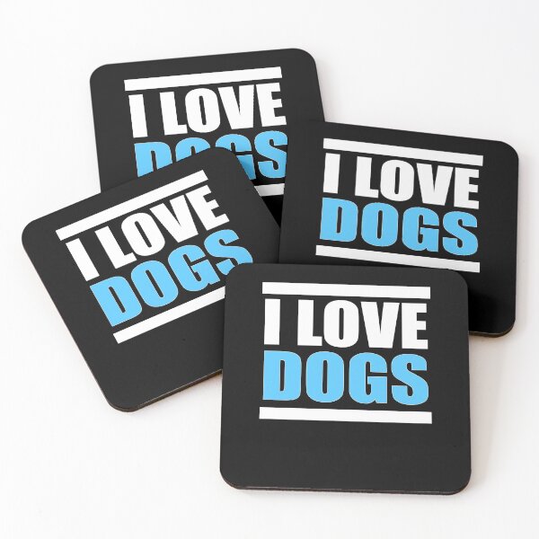 Item preview, I love DOGS designed and sold by Jannis12.