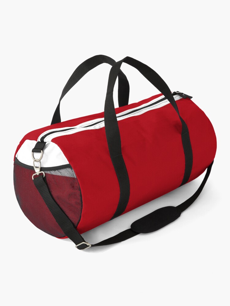Alternate view of Red Paw Print Duffle Bag
