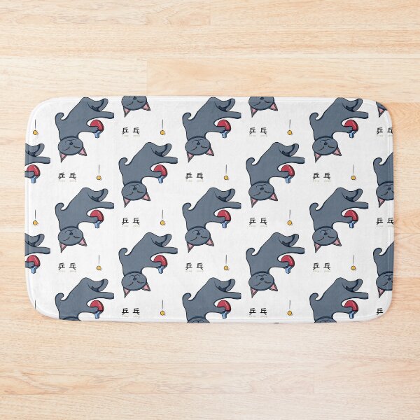 Item preview, Cute Mr. Blue Cat Plays Ping Pong in his sleep designed and sold by TopSailDesigns.