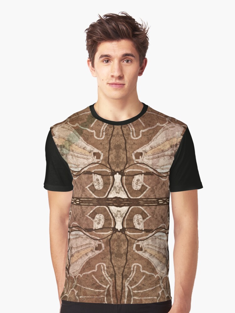 Classic Graphic Tee - Brown