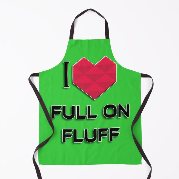 Item preview, I Love Full On Fluff - Red designed and sold by NoMatterLab.
