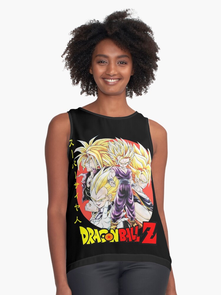 dragon ball z sleeveless shirt