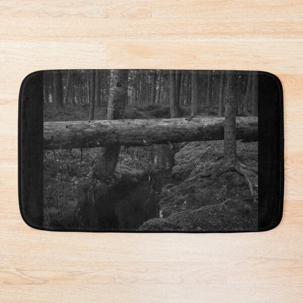 Item preview, Natural bridge in bw. Teijo National Park designed and sold by Jouko Lehto Photography.