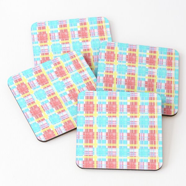 Item preview, psychedelic Plaid pattern designed and sold by EarthlingHelena.