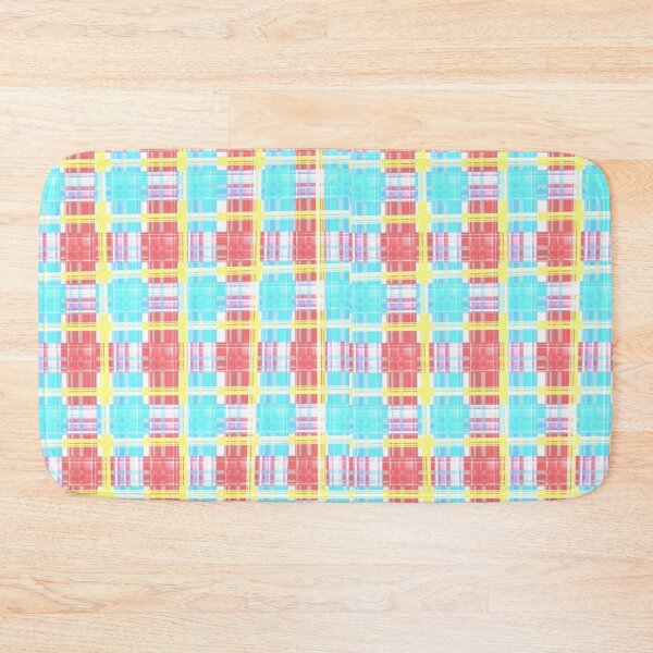 Item preview, psychedelic Plaid pattern designed and sold by EarthlingHelena.