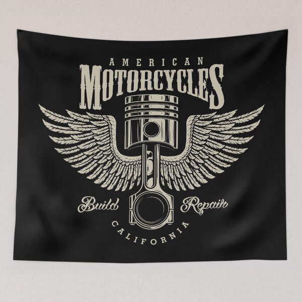 Item preview, American Motorcycles California designed and sold by Curio Meridian.