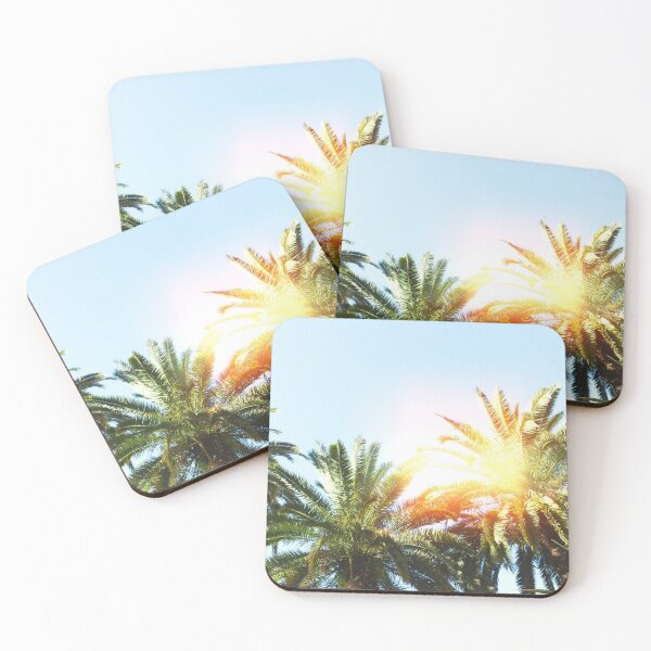 Item preview, Palm tree with beaming sun designed and sold by ExploreStore.