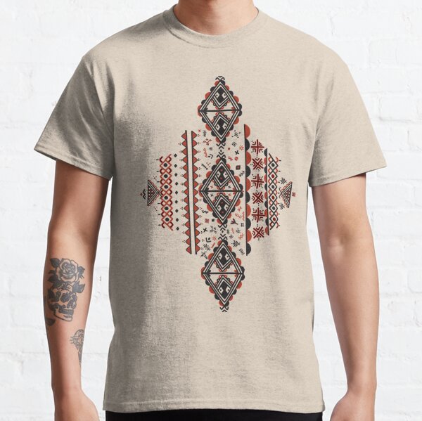 Motif Kabyle Amazigh T-shirt classique