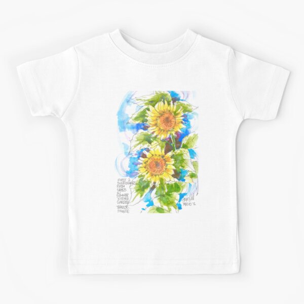 Sunflowers, France Kids T-Shirt