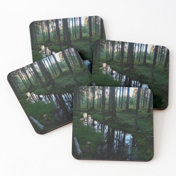 Item preview, Lights going down in the forest. Teijo National Park designed and sold by Jouko Lehto Photography.