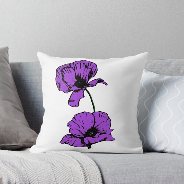 Item preview, Purple Poppies designed and sold by sirglennbo.