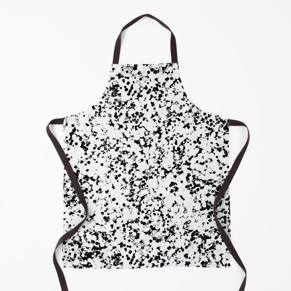 Item preview, White and Black Random Scattered Circle Dots designed and sold by MixinMadness.